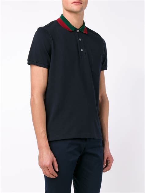 kids gucci polo shirt|Gucci navy striped polo shirt.